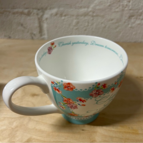 Portobello by Inspire Cherish Yesterday,Dream Tomorrow Cup Mug Flowers England - Picture 6 of 9